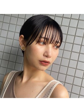 ラミ(L'ami) マッシュショート×シースルーバング