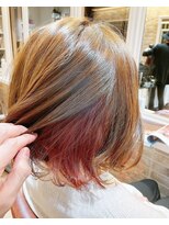 クロワ(croix) 【croix】インナーカラー ベリーピンク