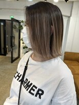 メリー オオサカ(Merly Osaka)&nbsp;派手すぎないオシャレ！中明度バレイヤージュ_natural beige_