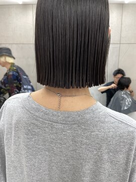 サンド 池袋(sand) イメチェン/ショート/タッセルボブ/ボブ/縮毛矯正