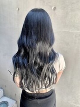 ディア(.eer) 【.eer/ディア】ブルーブラック/韓国風ヘア/暗染/就活カラー