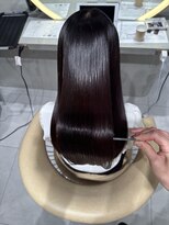 ロンドメリア 天神大名店(Lond Melia) ★前髪カタロググレーベージュレイヤーロングアッシュブラック★