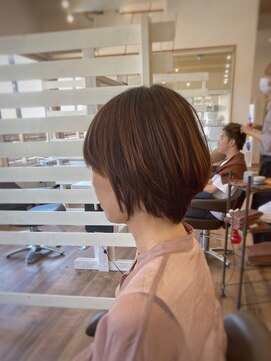 ロルド シェリ(Rold Cheri) 【山本智文】酸性縮毛ショートカット