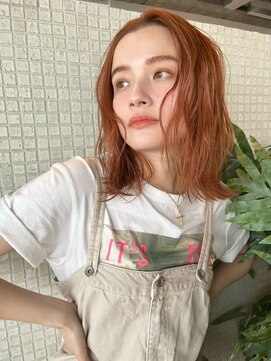 シャルヘアーデザイン(Shall hair design) orange brown