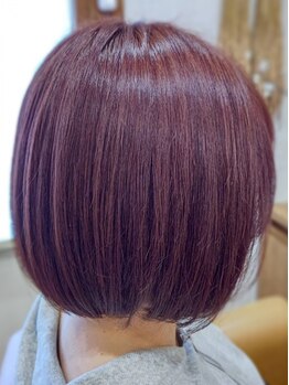 リツプス(LIPS)の写真/【イルミナカラー＋小顔カット￥11,500～】最旬トレンドカラーで透明感と艶感の柔らかい仕上がりに＊