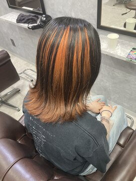 グラッジ 池袋(GLADGE) アンブレラカラー×オレンジ