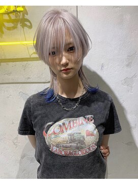 シピ バイ ブレス(shipi. by brace) ホワイトグレー/エンドカラー/学割U24/ハイトーン