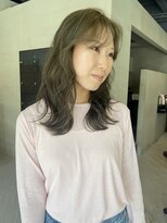 ヘアー アイス ルーチェ(HAIR ICI LUCE)&nbsp;ブリーチなしオリーブベージュ すくみカラー 透明感カラー /林
