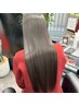大人気！美髪縮毛矯正(縮毛+水素トリートメント)+カット3.3万→3万
