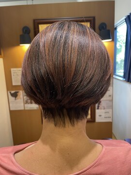 チアー ヘアリラクゼーション(cheer HAIRRELAXATION) ショートボブ
