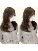 小顔レイヤーカットミディアムレイヤーレイヤーロング【日本橋】