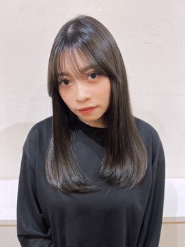 セットアップ 岡山北長瀬店(SET-UP) ワイドバング/シースルーバング/ブルーブラック/ブルーアッシュ