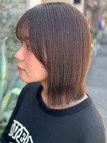 レリコ ニド(Relico-nid)&nbsp;髪質改善20代30代大人可愛いアッシュグレージュボブ【京都烏丸】