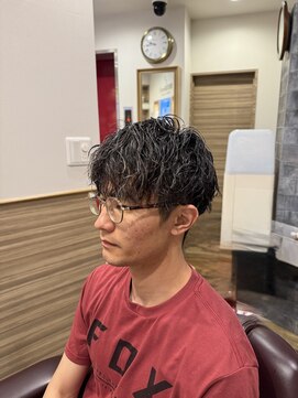 銀座マツナガ 神田店 20代30代大人オシャレ緩めツイストスパイラルパーマ