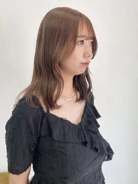 カシェル(cashel kishaba) 『ブリーチなしまろやかベージュ』