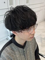 ヘアーアンドメイク ニューヨークニューヨーク 姫路店(Hair&Make NYNY) シャドウパーマ ニュアンス メンズパーマ