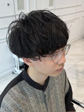 ヘアーアンドメイク ニューヨークニューヨーク 姫路店(Hair&Make NYNY) シャドウパーマ ニュアンス メンズパーマ