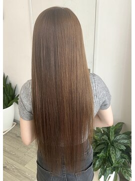 ベルバイグレイス(BELLE by grace) ブリーチなしダブルカラー ミルクティーベージュ