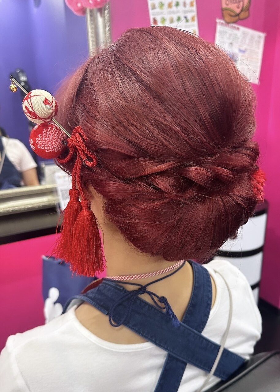浜松まつりヘアセット：L271508727｜ドール(Doll)のヘアスタイル