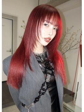 ゾーイダイミョウ(ZOEY daimyo) 大名　レイヤーカット　ブリーチカラー