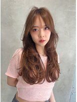 エース (ACE)&nbsp;ACE 横浜　レイヤーカット×ブラウンカラー