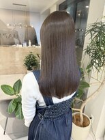 ミズチャーム(Ms.CHARM)&nbsp;グレージュ/韓国ヘア/レイヤー/ブリーチなし