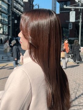 ララルーモ 渋谷公園通り店(LaLarOomo) 思わず触れたくなる艶髪。美髪矯正で作るシルクストレート