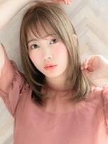 ローマ ギンザ(ROMA Ginza)&nbsp;レイヤーボブ*ミディアムレイヤー*前髪*イメチェン*グレージュ
