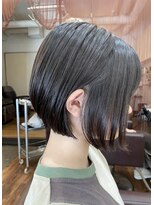 髪師 ケンジロウ(Kenjiro) 学生さんにもオススメ!ボブ×縮毛矯正