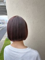 ブランシェ ヘアデザイン(BLANCHE hair design)&nbsp;ボブ×ピンクブラウン