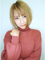 ラウンジ モリオ イケブクロ(Lounge MORIO Ikebukuro) 【morio池袋】大人かわいい可愛い前下がり透け感ショート