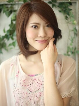 エマージュ 川崎(Emerge) 大人美人ヘア　「エレガンス×こなれ感」ボブ。