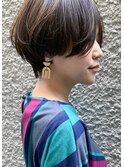 大人ショートボブ