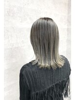 アッド(hair salon add.) 【岡山市　add.】シルバーグレージュ