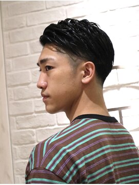 ヨシザワインク プレミアム 横浜 桜木町店(YOSHIZAWA Inc. PREMIUM) 【ヨシザワ横浜】ツーブロフェード七三ビジネス