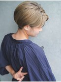 【+～ing】ハンサム刈り上げ女子ひし形ショート【畠山竜哉】