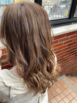 ヘアリゾートエーアイ 西日暮里店(Ai) ほんのりハイライト