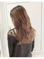 ヨーク(YOKE)&nbsp;【 YOKE 】新色 ゴールドグレージュ 大人かわいい 重軽ウェーブ