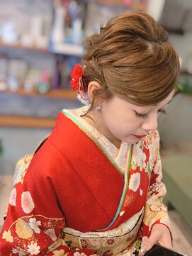 シーナ(scena) 成人式ヘアセット&着付け