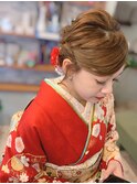 成人式ヘアセット&着付け