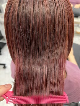 エスカーラ 表参道(THE ESCALA) @m_ayu/外ハネボブ/ピンクカラー/タビラマユミ