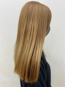 プロデュース 淵野辺店(Produce) ハイトーンミルクティー/ストレートヘア