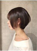 丸みショートボブ