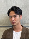 刈り上げリバースショート
