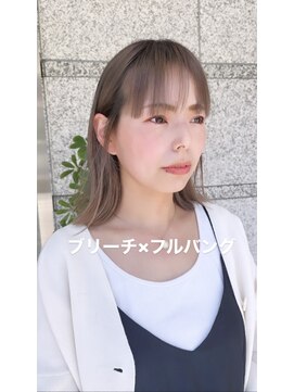 サロンドミルク 新百合ヶ丘店(salon de MiLK) 耳掛けもできる、フルバング！！