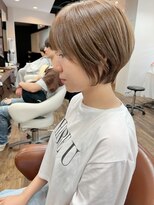 スリー(Th:ree)&nbsp;大人可愛い20代30代40代ボブ丸みとくびれショート◎