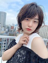 アルケー ヘアアンドヘッドスパ 錦糸町南口店(arche Hair&head spa) 大人かわいい/レイヤーロング/グレーベージュ/前髪パーマ/錦糸町