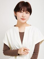 エンタク 新宿(enntaku)&nbsp;マロンベージュ/Aラインボブ/かきあげ/インナーカラー[新宿駅]