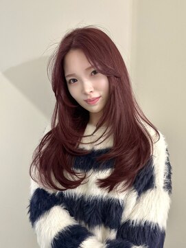 アンカーバイナチュラル(anchor by natural) 韓国風/レイヤー/小顔/前髪/顔まわりカット