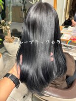 アース 武蔵境店(HAIR & MAKE EARTH) １０代学生のお客様へブルーブラックカラーを☆